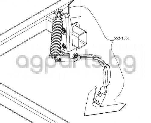 SHANK MIN DRFT SPRING HVY ASSY