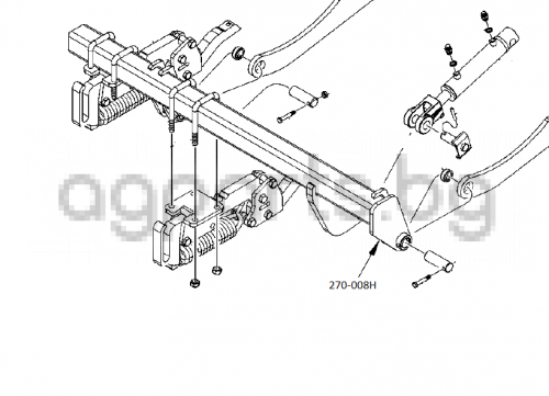 MARKER BOARD MNT, REAR RH