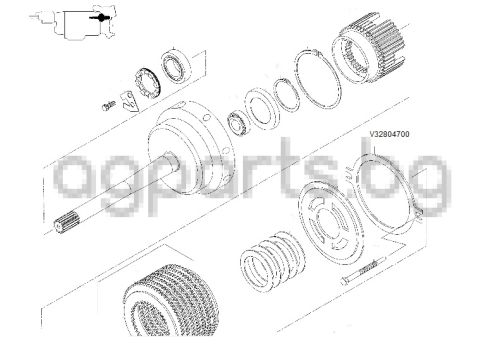 INTERMEDIATE RING FOR UPPER SHAFT