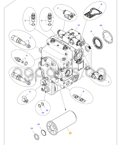 ХИДРАВЛИЧЕН ФИЛТЪР