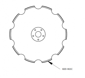DISC BLADE 24" Ø610