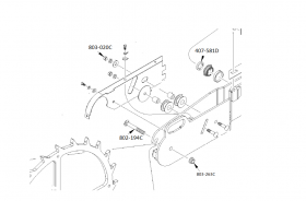 NUT HEX FLANGE LOCK 5/8-11 PLT
