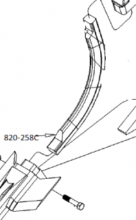 WEAR SHIN 1 1/4" PARABOLIC