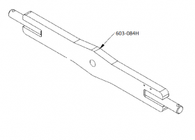 HITCH CROSSBAR - CAT 3