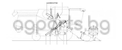 BELT TRANSMISSION FROM ENGINE  RIGHT SIDE