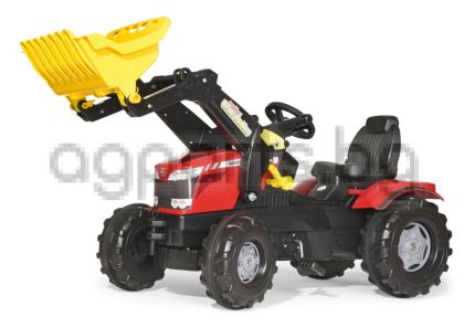 PEDAL TRACTOR, MF 7726 WITH ROLLYRAC FRONT LOADER
