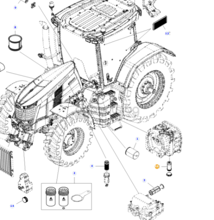 ХИДРАВЛИЧЕН ФИЛТЪР ЕЛЕМЕНТ