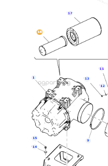 SECONDARY AIR FILTER ELEMENT