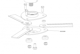 РОТОР ДОЛЕН С 3 НОЖА